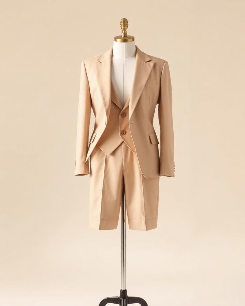 Look Marini Modas: Conjunto Short & Blazer Bege